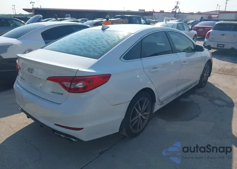 2017 Hyundai Sonata Sport 2.0T from USA, damaged, VIN 5NPE34ABXHH478834